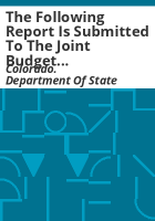The_following_report_is_submitted_to_the_Joint_Budget_Committee_in_response_to_Footnote_236_of_the_2002_Long_Bill
